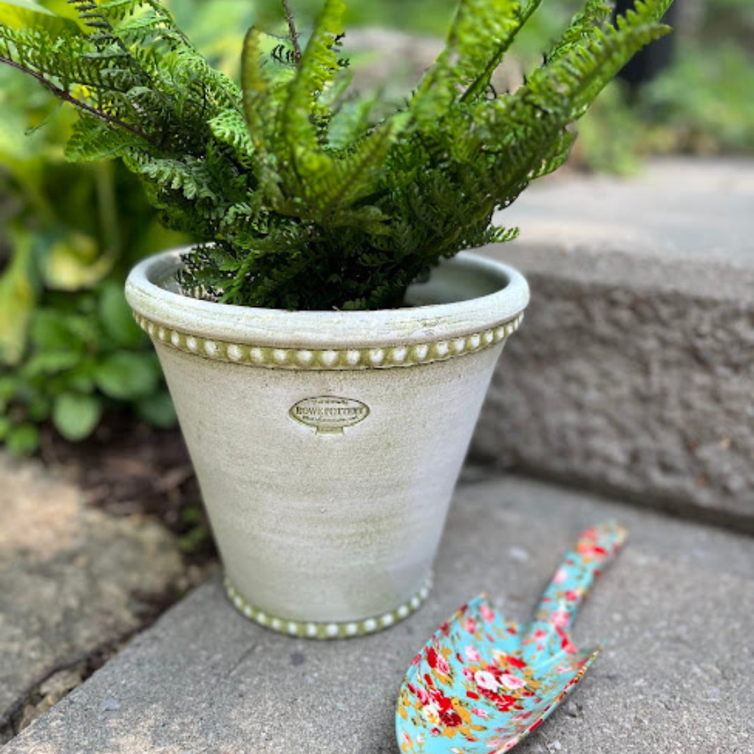Beaded Long Tom Garden Pot #6 (1 Color)