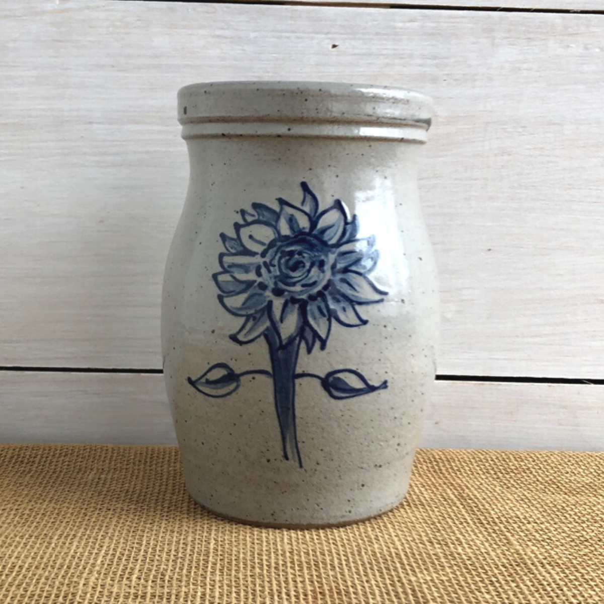 Utensil Jar- Sunflower