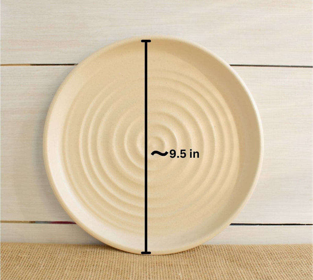 Farmhouse Ridges Mini Charcuterie Board- Drift white