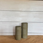 Ridges 9" Vase - Mocha