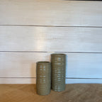 Ridges 7" Vase - Mocha