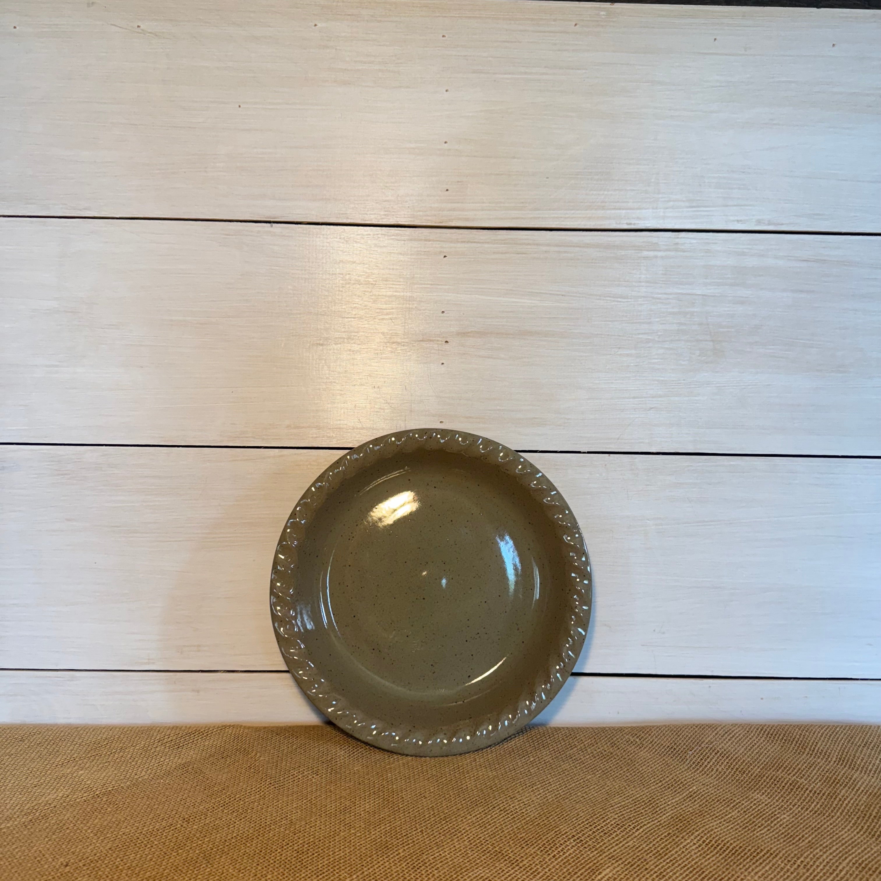 Ridges Pie Plate- Mocha