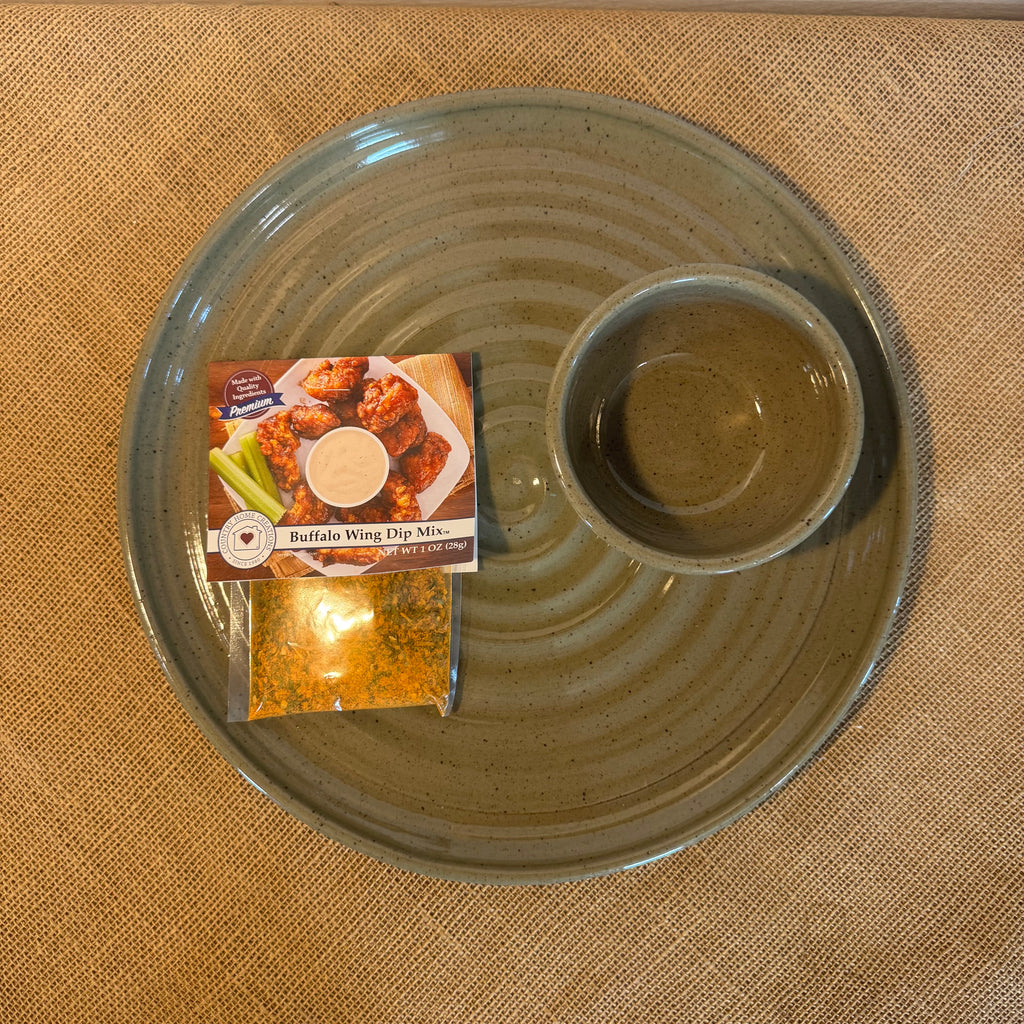 Ridges Chip & Dip Set- Mocha