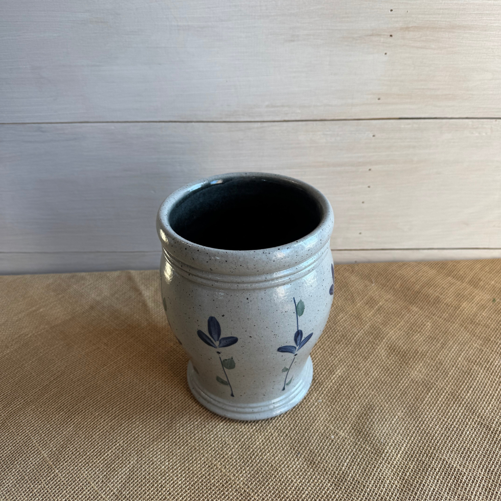 Large Utensil Jar- Petals in Bloom