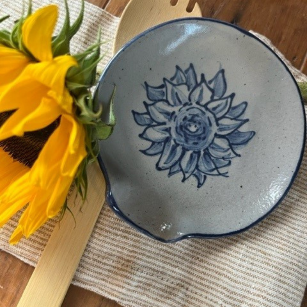 Spoon Rest- Sunflower