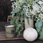 Gather Pumpkin Candle Crock - Pumpkin Pie