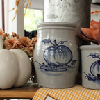 Utensil Jar- Pumpkin