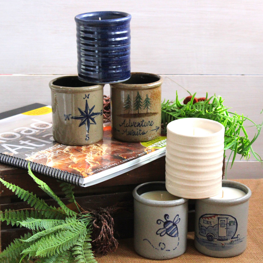 Candle Crock- Bumble Bee