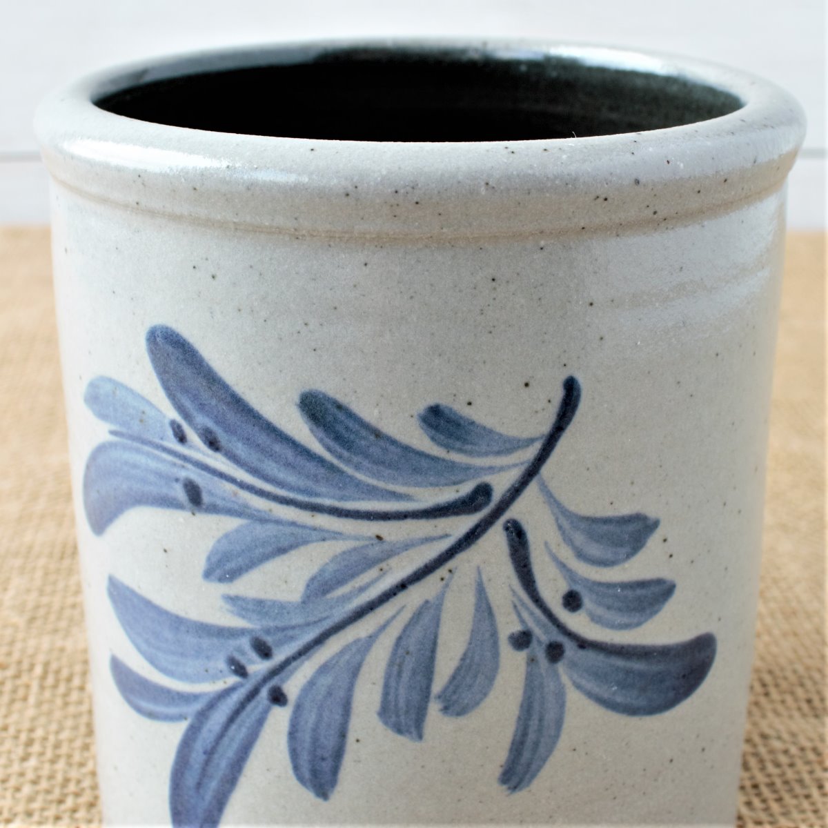 1 Quart Crock- Teaberry