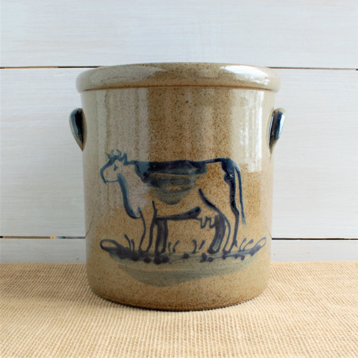 1 Gallon Crock- Cow