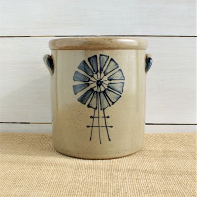1/2 Gallon Crock- Windmill