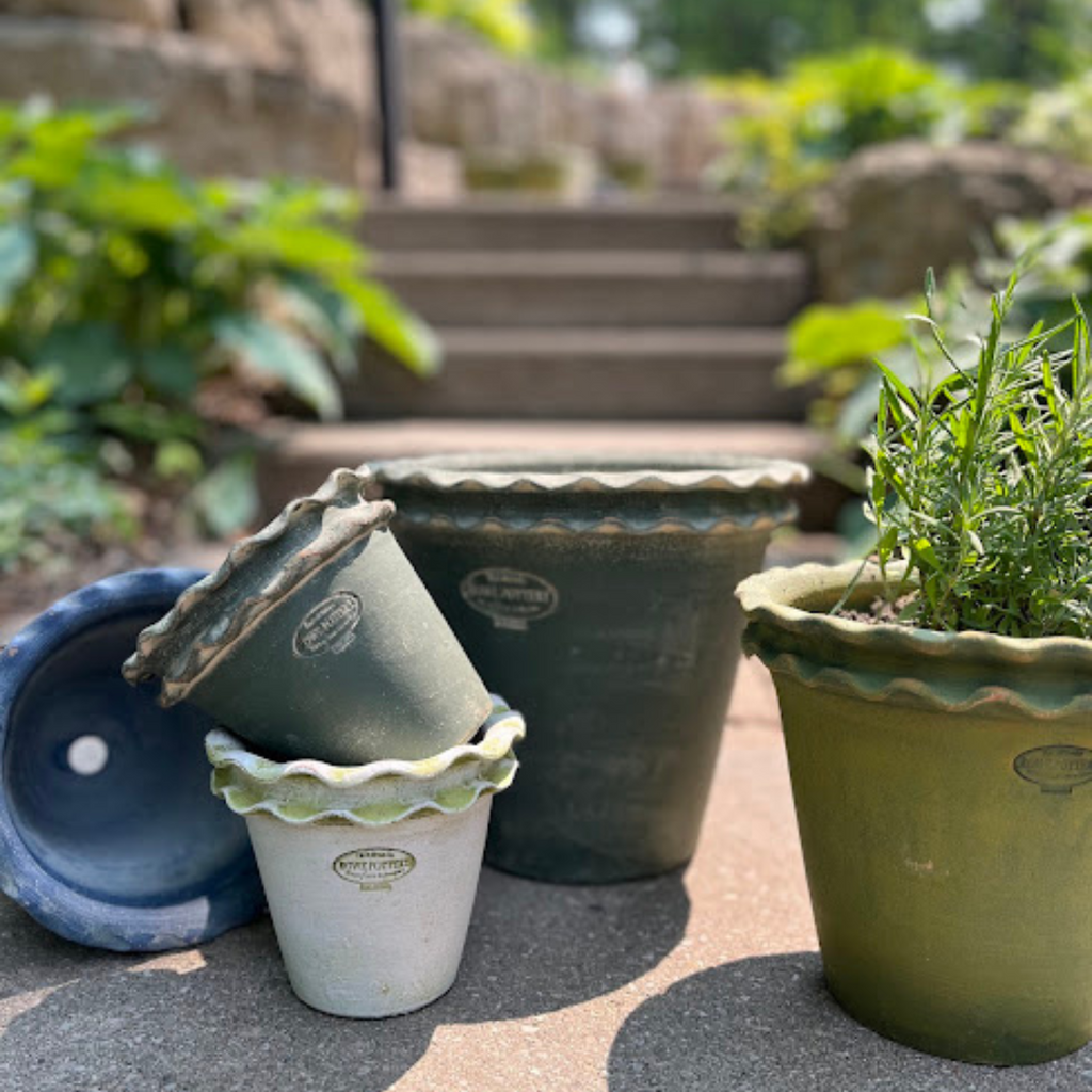 10 plant pots Galena Garden Pot #10 (4 Colors) – Rowe Pottery