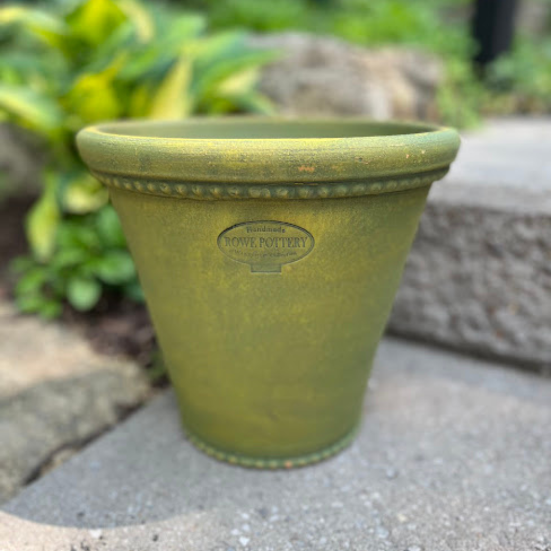 garden plant pots ceramic Beaded Long Tom Garden Pot #4 (4 Colors)
