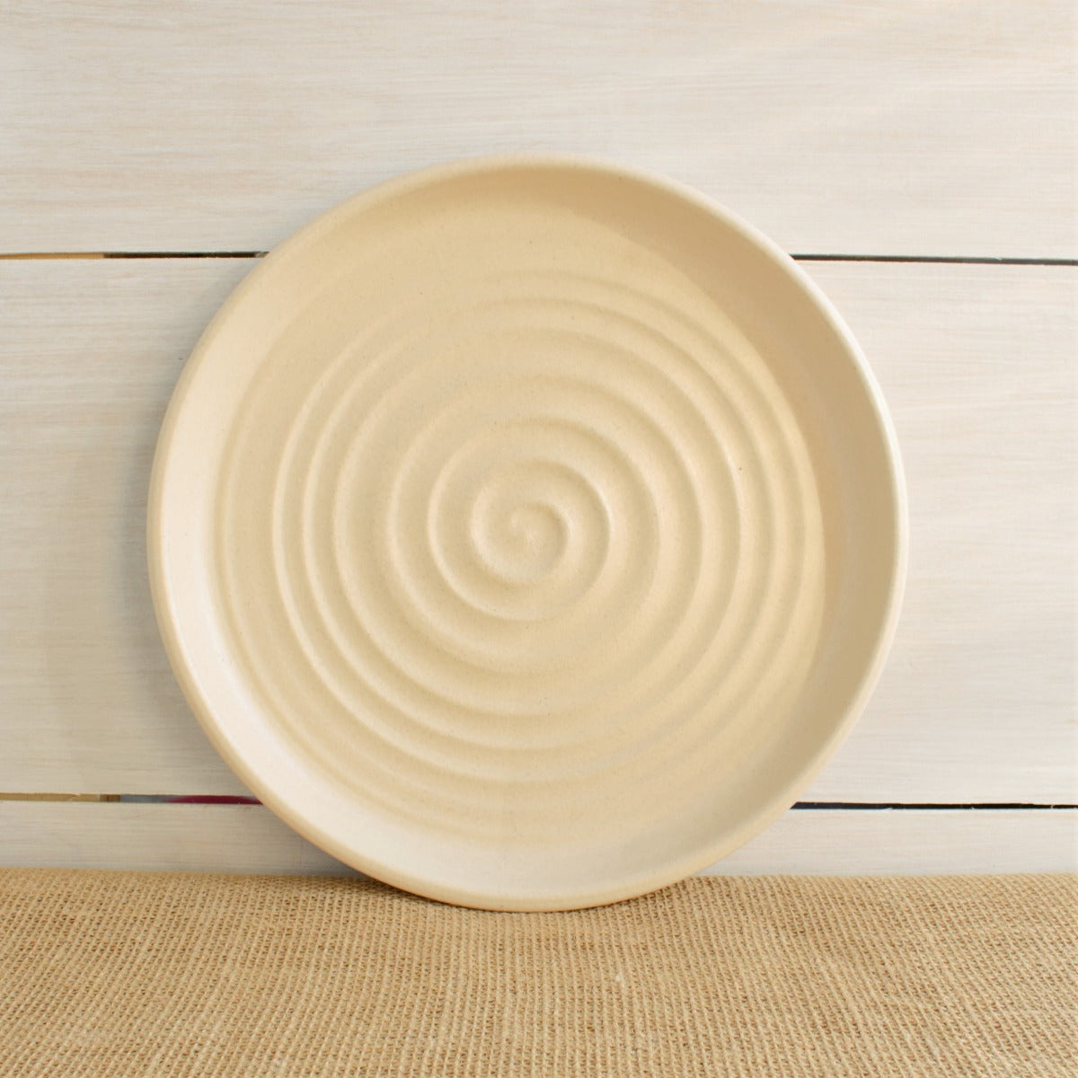 Farmhouse Ridges Mini Charcuterie Board- Drift white