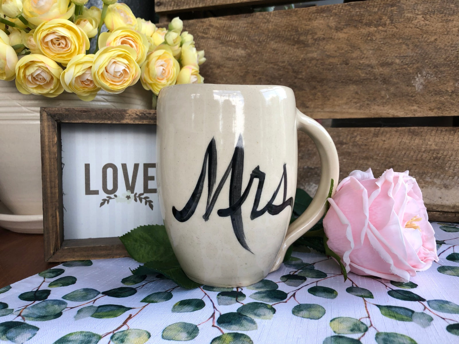 Cafe Mug- Mrs.