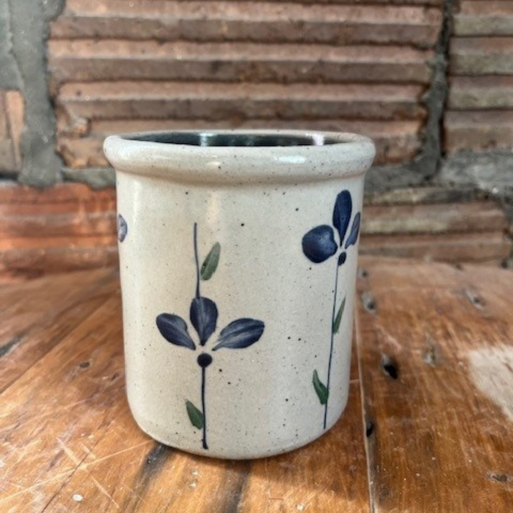 Candle Crock- Petals in Bloom