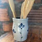 Utensil Jar- Petals in Bloom