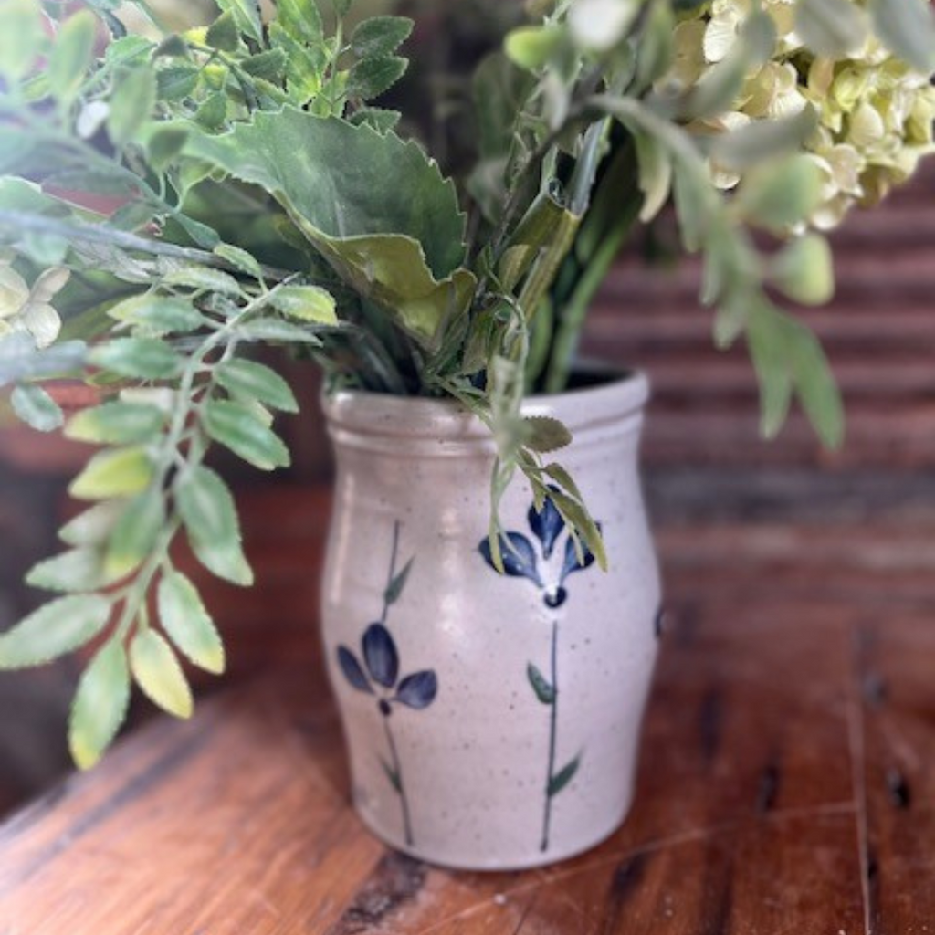 Utensil Jar- Petals in Bloom