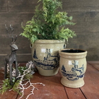 50th Anniversary 2 Gallon Ovoid Crock- Norton Deer