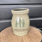 Utensil Jar- Northwoods Pine Tree
