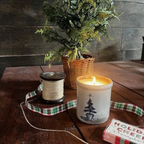 Candle Crock - Potted Pine