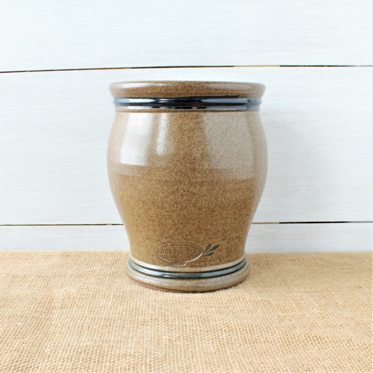 Large Utensil Jar- Provincial
