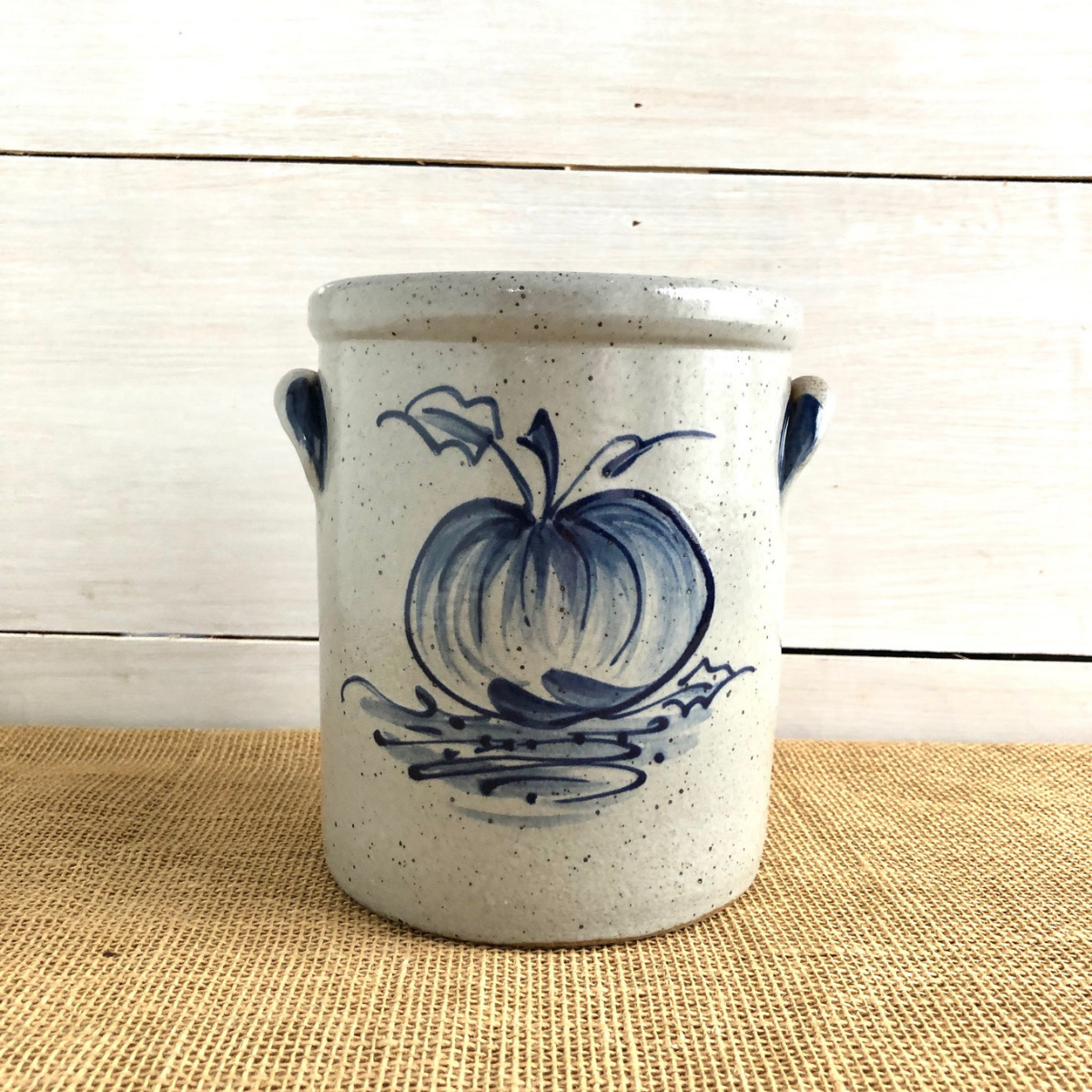 1/2 Gallon Crock - Pumpkin