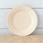 Farmhouse Ridges Dinner Plate- Drift White