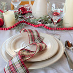 Farmhouse Ridges Dinner Plate- Drift White