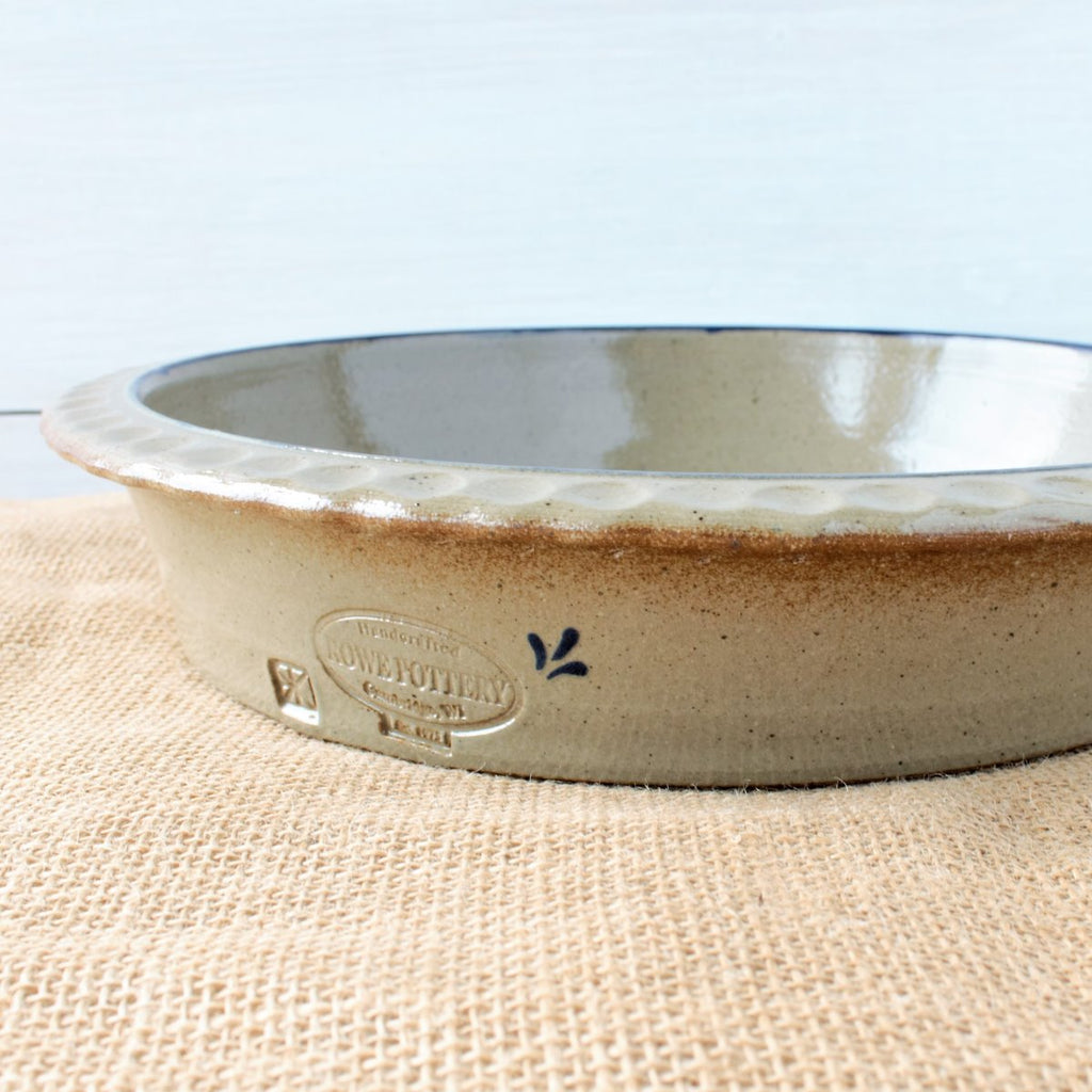 Deep Dish Pie Plate- Farm Floral