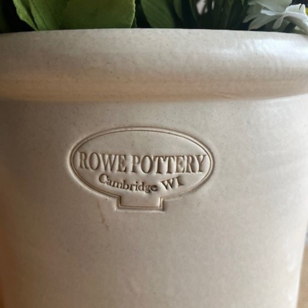 1/2 Gallon Crock - Drift White