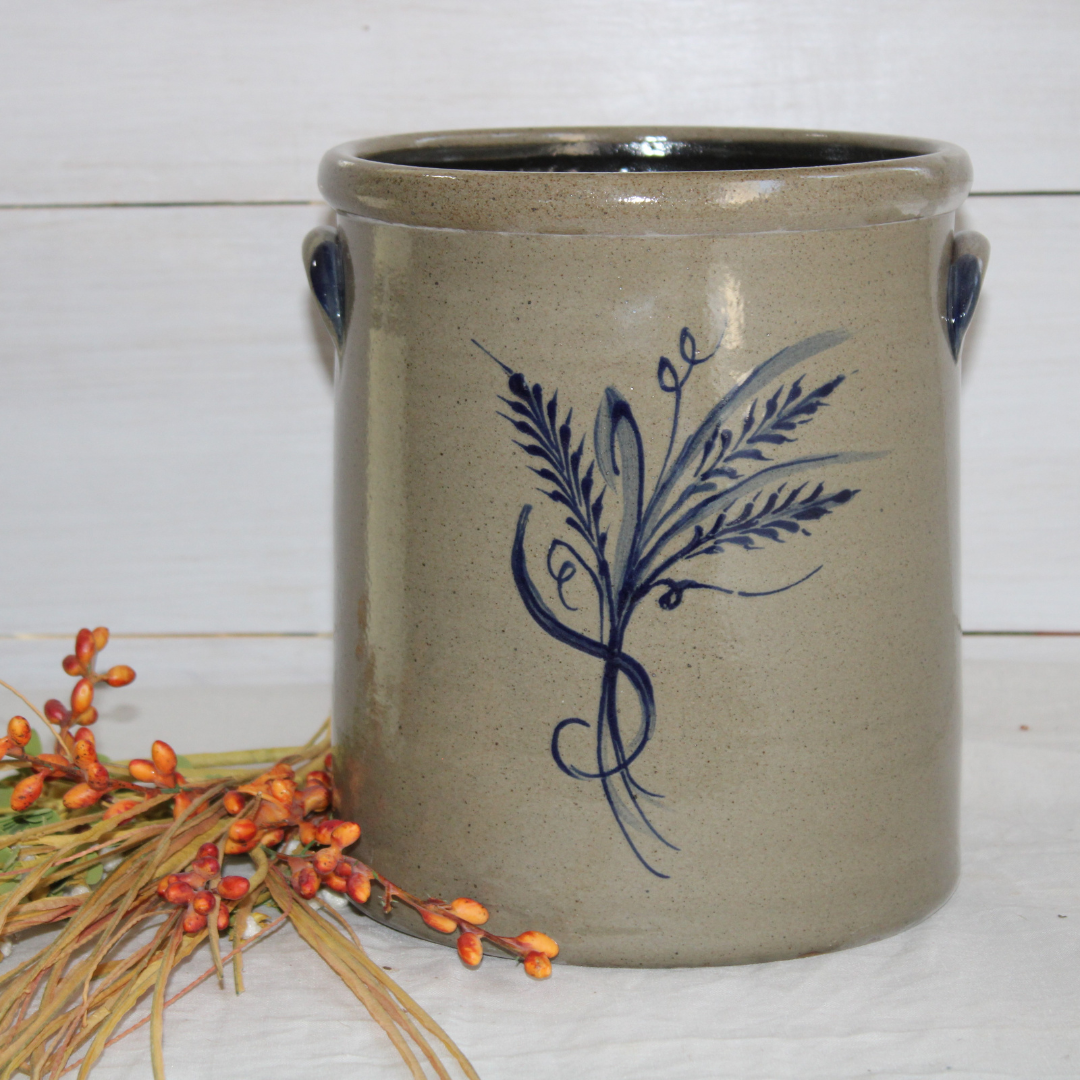 2 Gallon Crock - Wheat