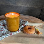 Farmhouse Ridges Candle Crock- Cider