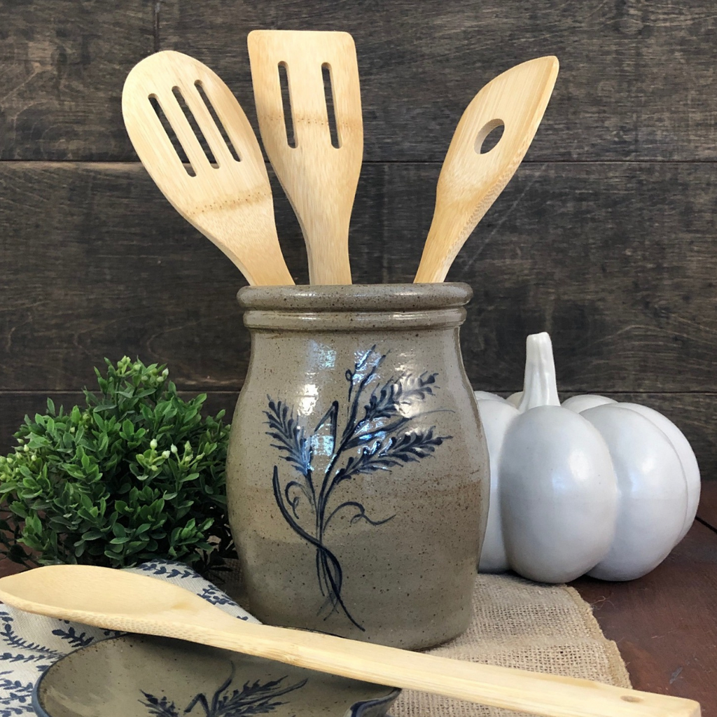 Utensil Jar - Wheat