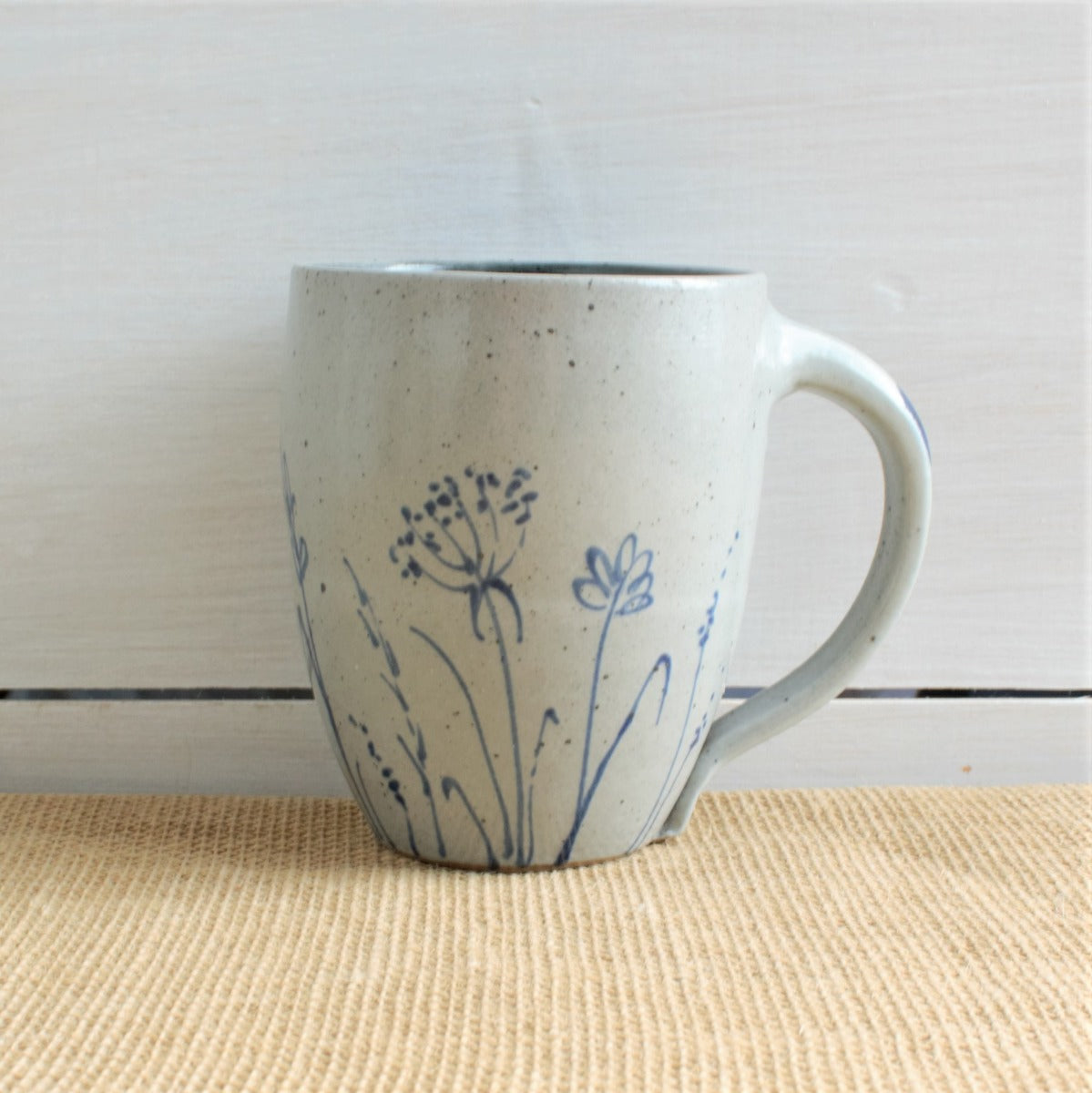 Cafe Mug- Wildflower – Rowe Pottery